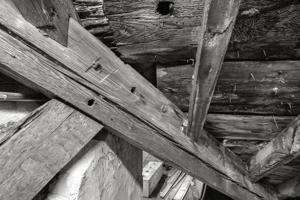 Strut to principal rafter joinery; 1804
